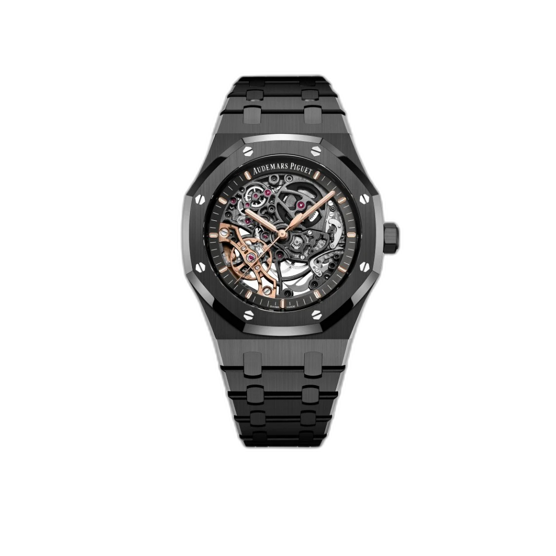 Audemars Piguet Royal Oak "Skeleton" full black