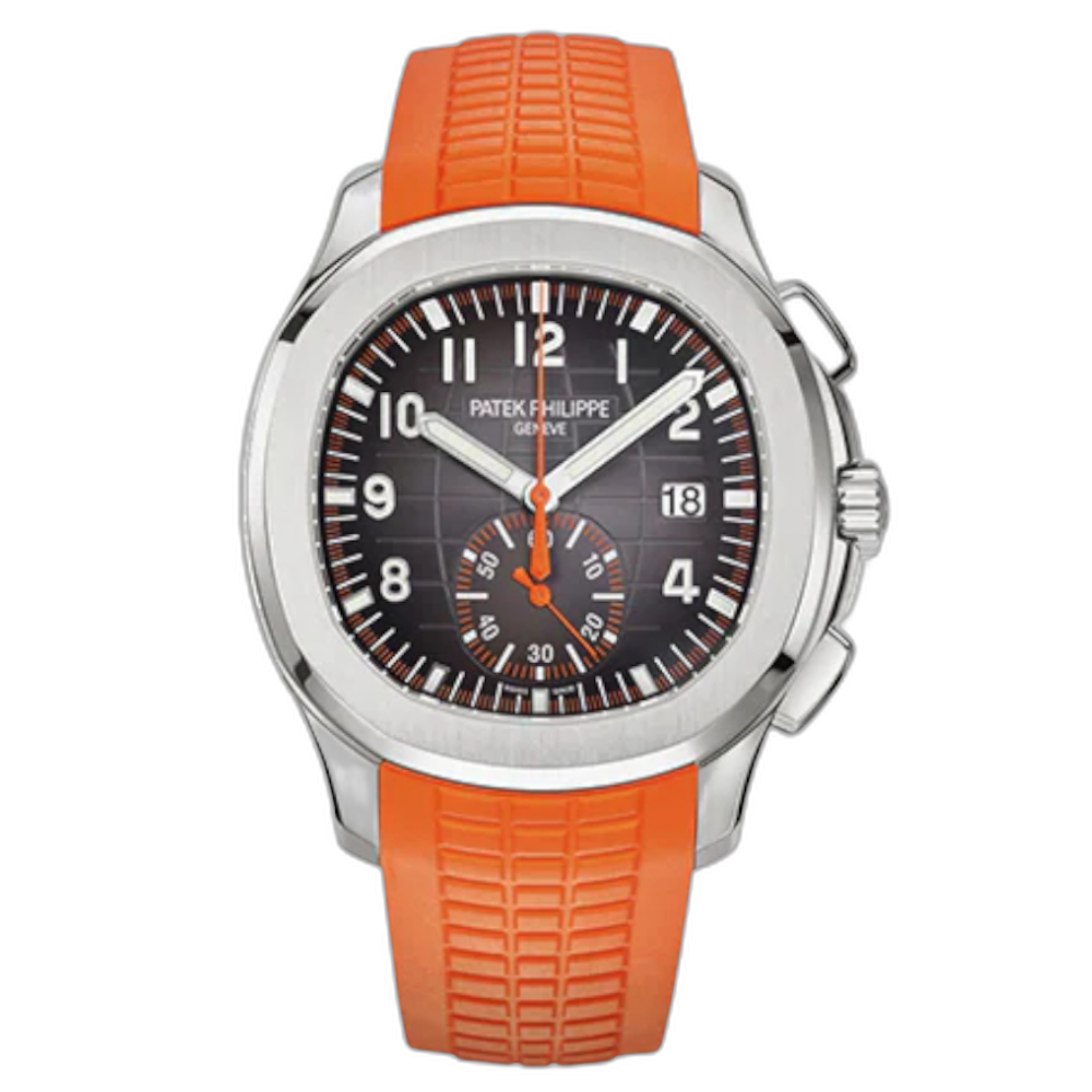 Patek Philippe Aquanaut Gray Dial 41 mm Rubber Strap Men's Watch (Ref. V1)