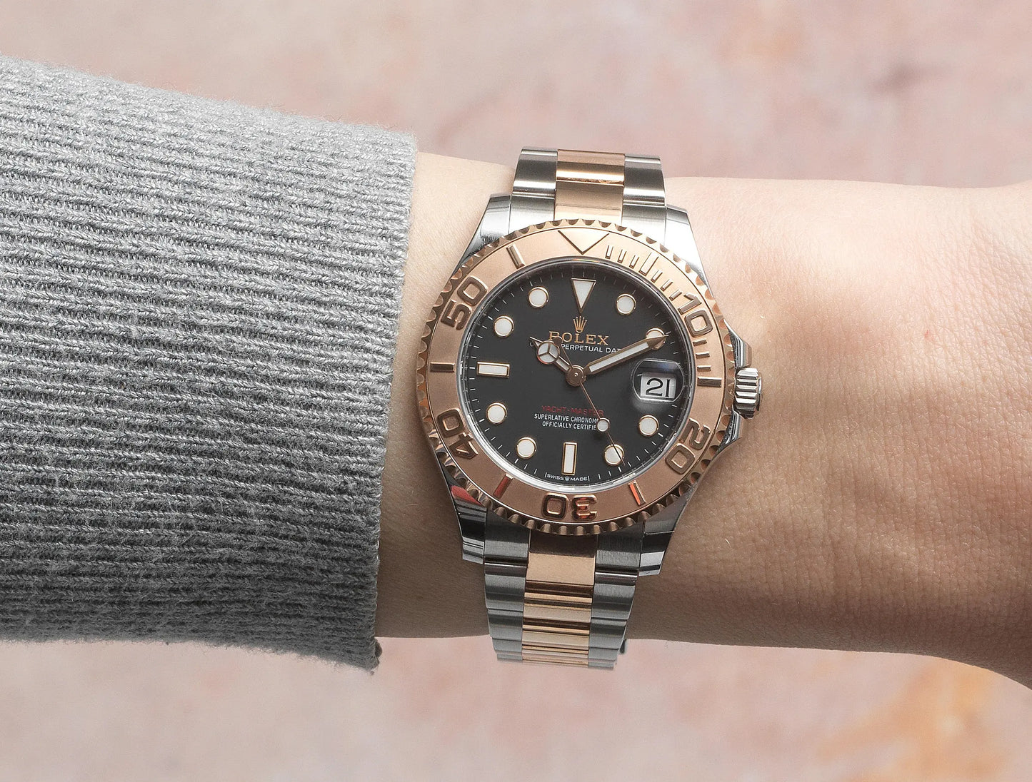 Rolex Yacht-Master Black Dial 44 mm Men's Watch