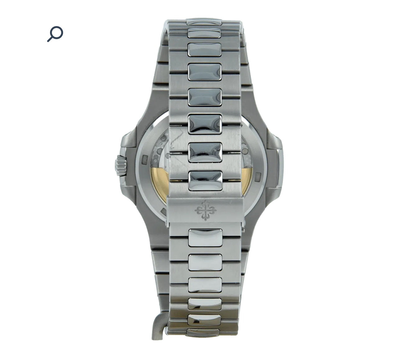 Patek Philippe Nautilus Black Dial 41 mm Bracelet Men's Watch (Ref. V1)