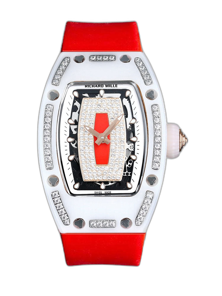 Replica Richard Mille RM07-01 Super Clone Watch with Ceramic & Diamond Design