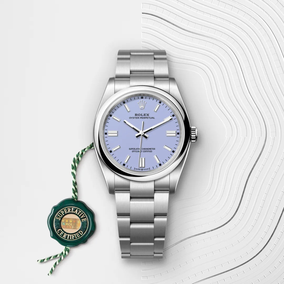 Rolex Perpetual 41 mm Metal Bracelet Men's Watch (Ref. 054)