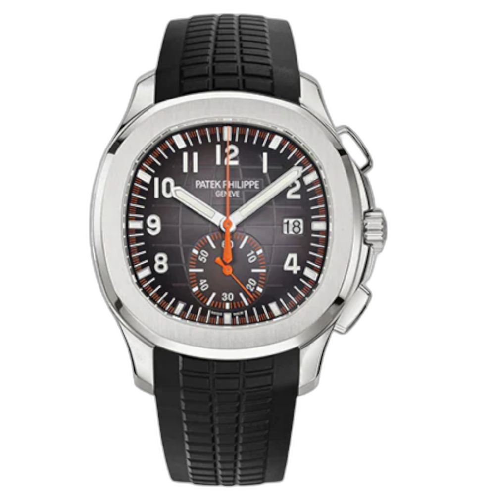 Patek Philippe Aquanaut Gray Dial 41 mm Rubber Strap Men's Watch (Ref. V2)