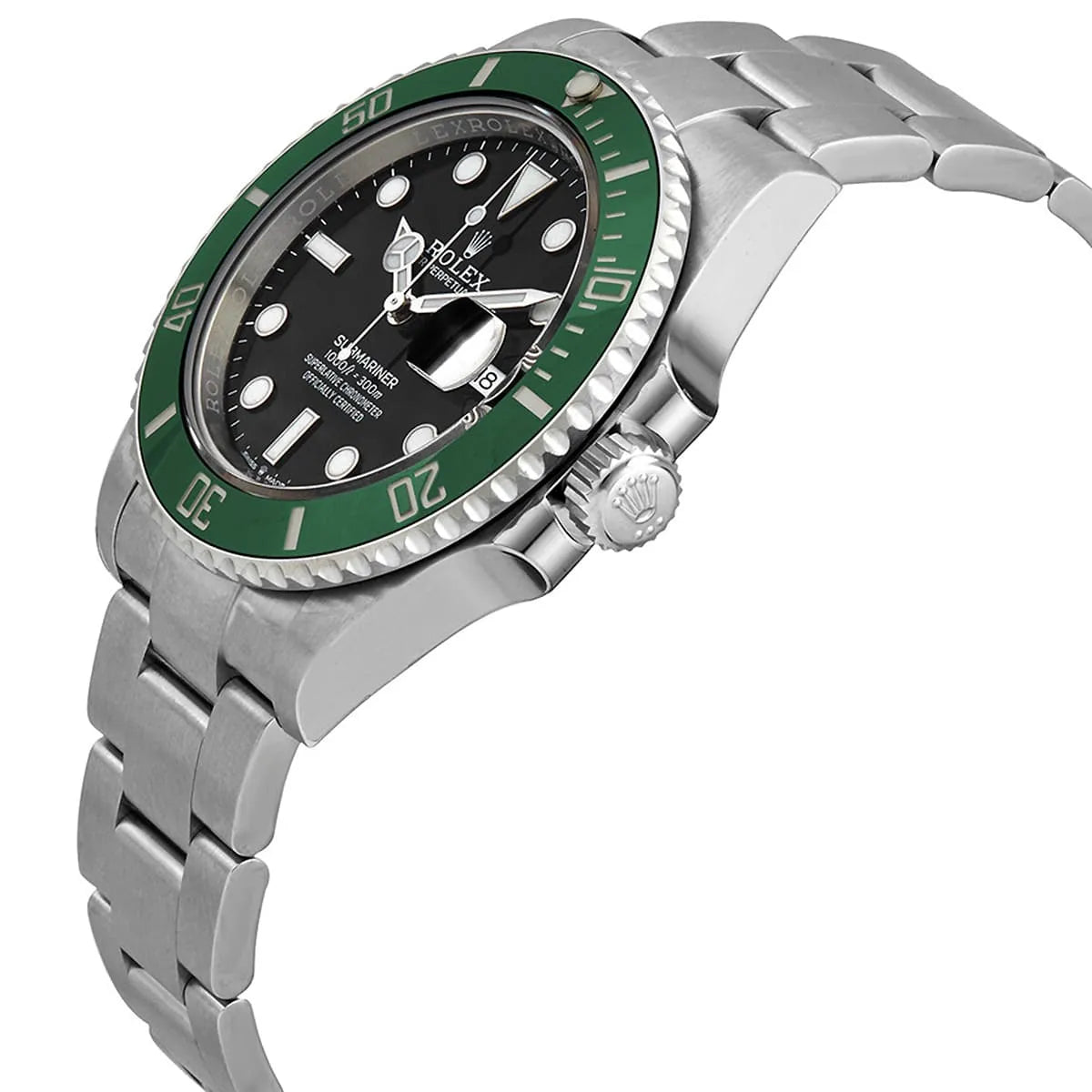 Rolex Submariner Black Dial 41 mm Metal Bracelet Men's Watch (Ref. 071)