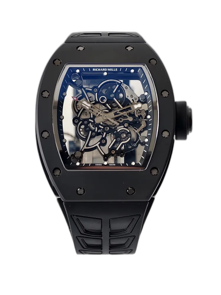 UMI Richard Mille RM 055 Bubba Watson Black Ceramic Skeleton RMUL2 Super Clone Watch