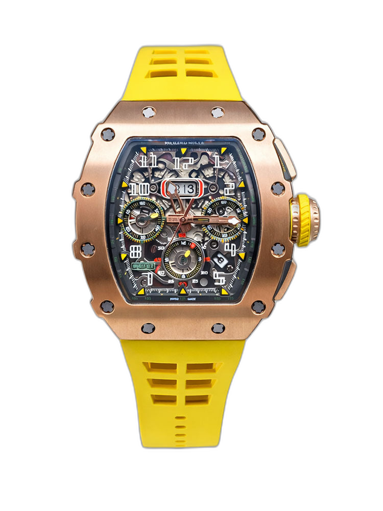 Best Replica Richard Mille RM 11-03 Rose Gold Flyback Chronograph