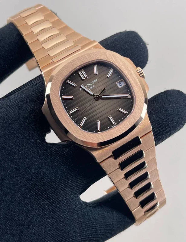 Patek Philippe Nautilus Brown Dial 41 mm Bracelet Men's Watch