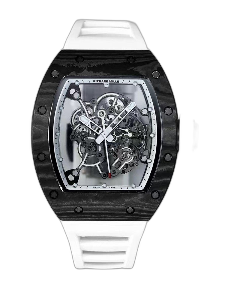 Replica Richard Mille RM055 NTPT Carbon Watch - Swiss Skeleton Dial