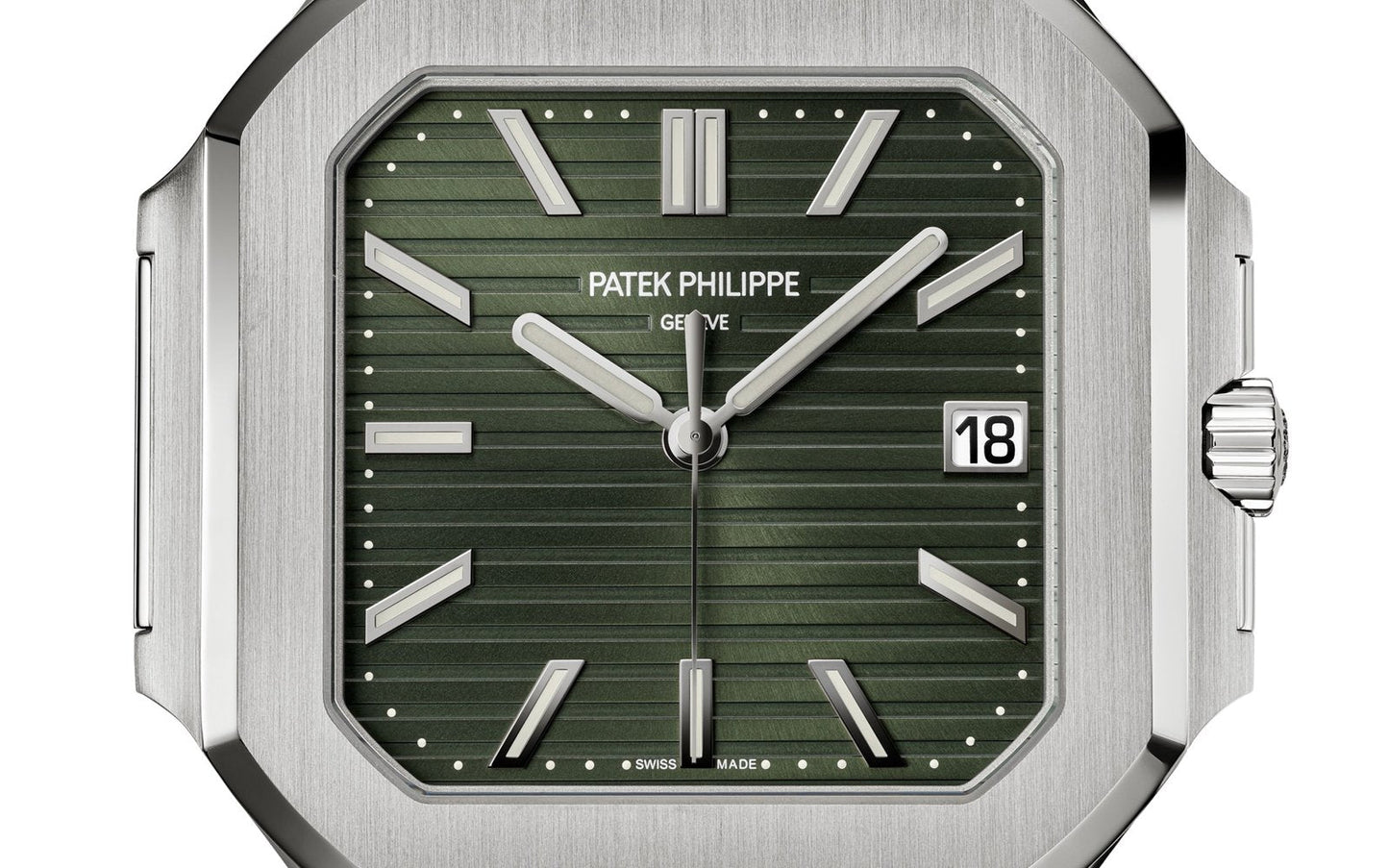 Patek Philippe Green Dial 45 mm Bracelet Men's Watch