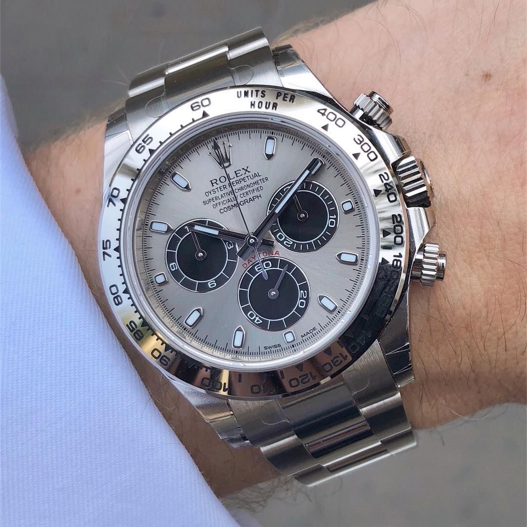Rolex Daytona Metal Bracelet Men's Watch (Ref. 100)