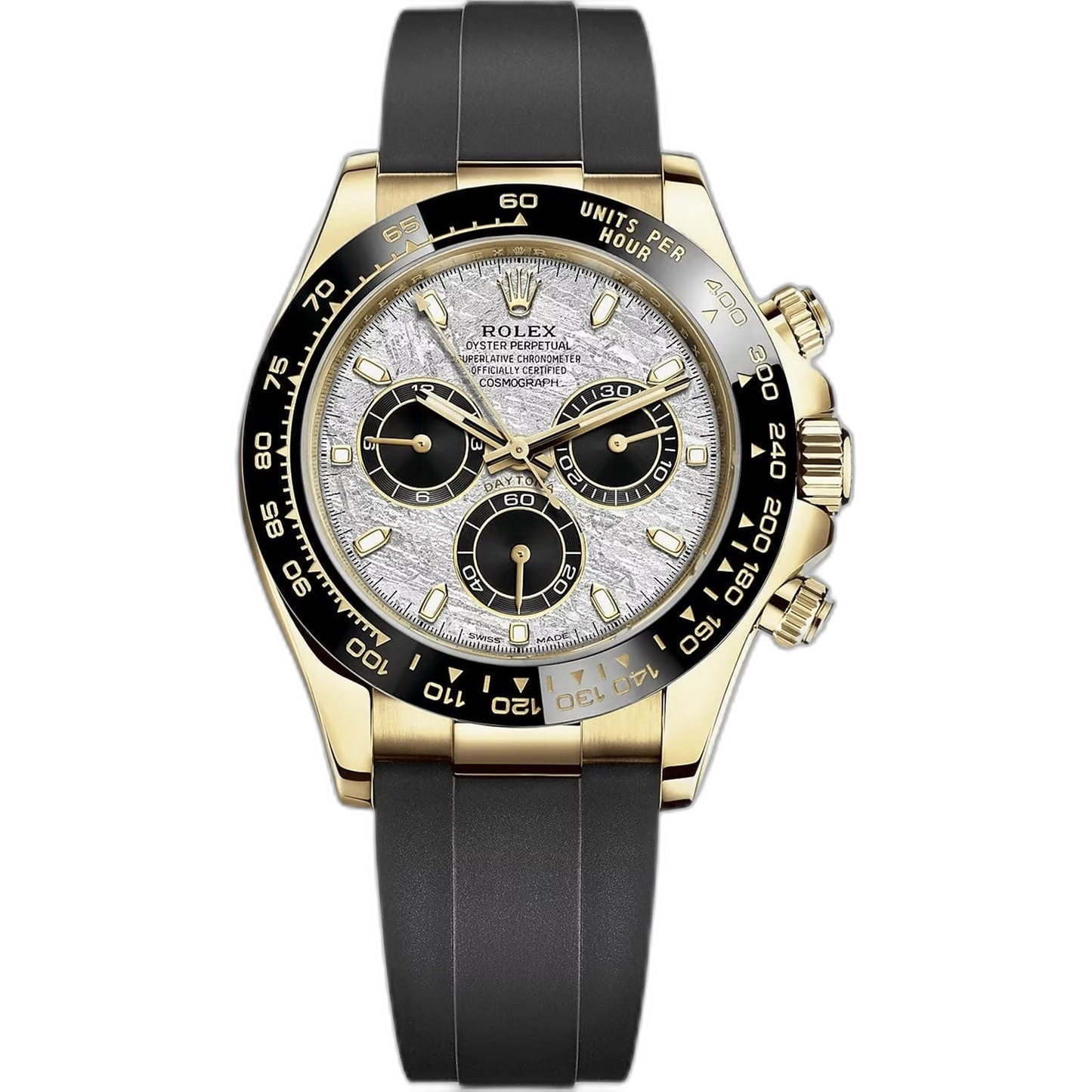Rolex Daytona Rubber Silver Dial 42 mm Men's Watch (Ref. 108)