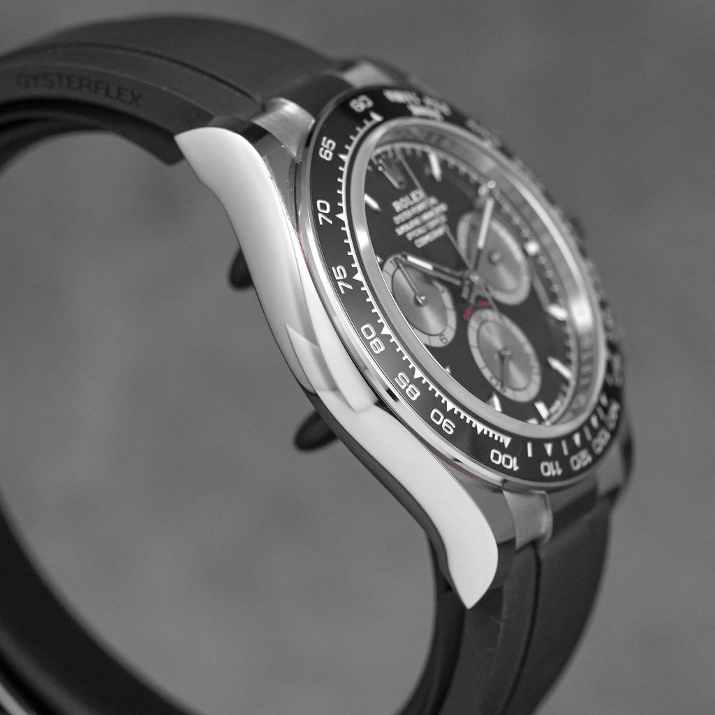 Rolex Daytona Rubber Black Dial Men's Watch
