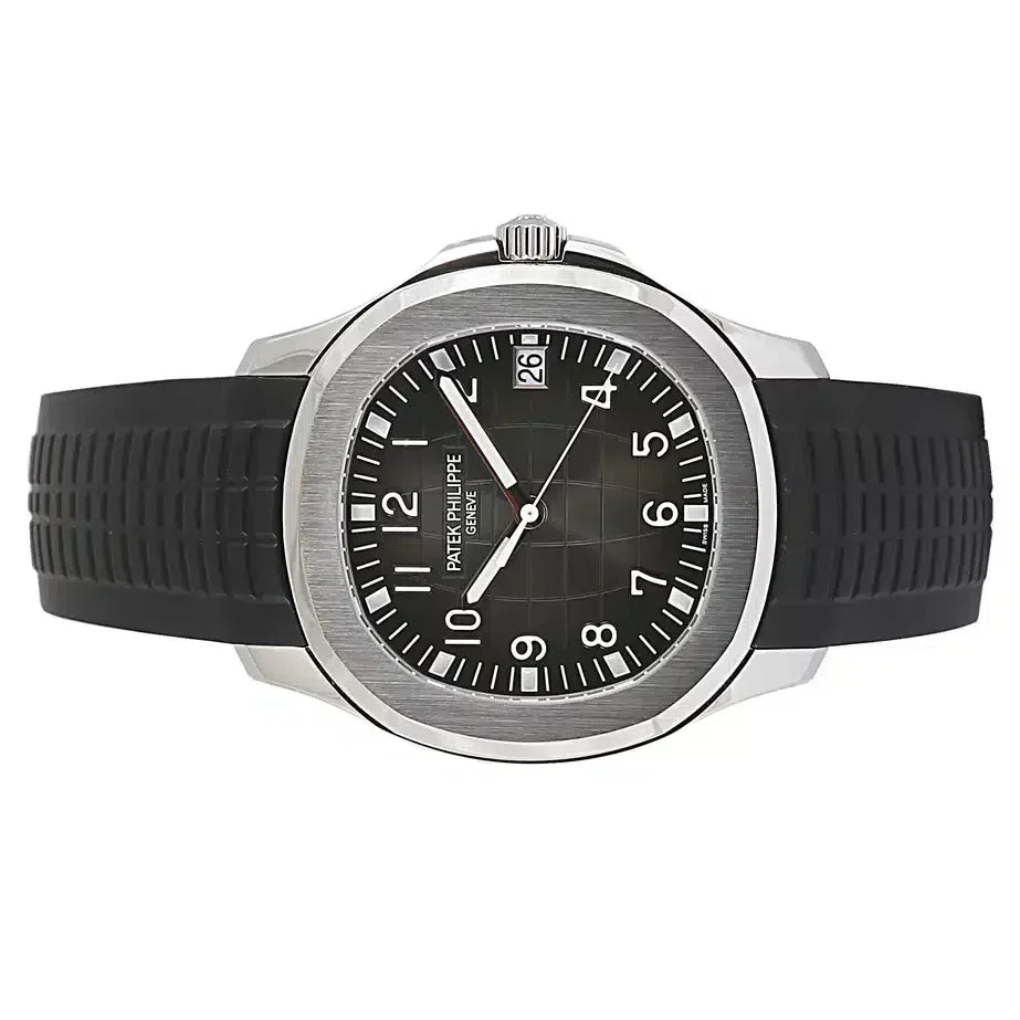 Patek Philippe Aquanaut Black Dial 41 mm Rubber Strap Men's Watch