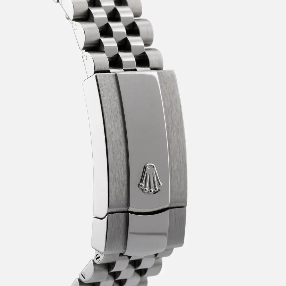 Rolex Datejust Black Dial 41 mm Metal Bracelet Men's Watch (Ref. 031)