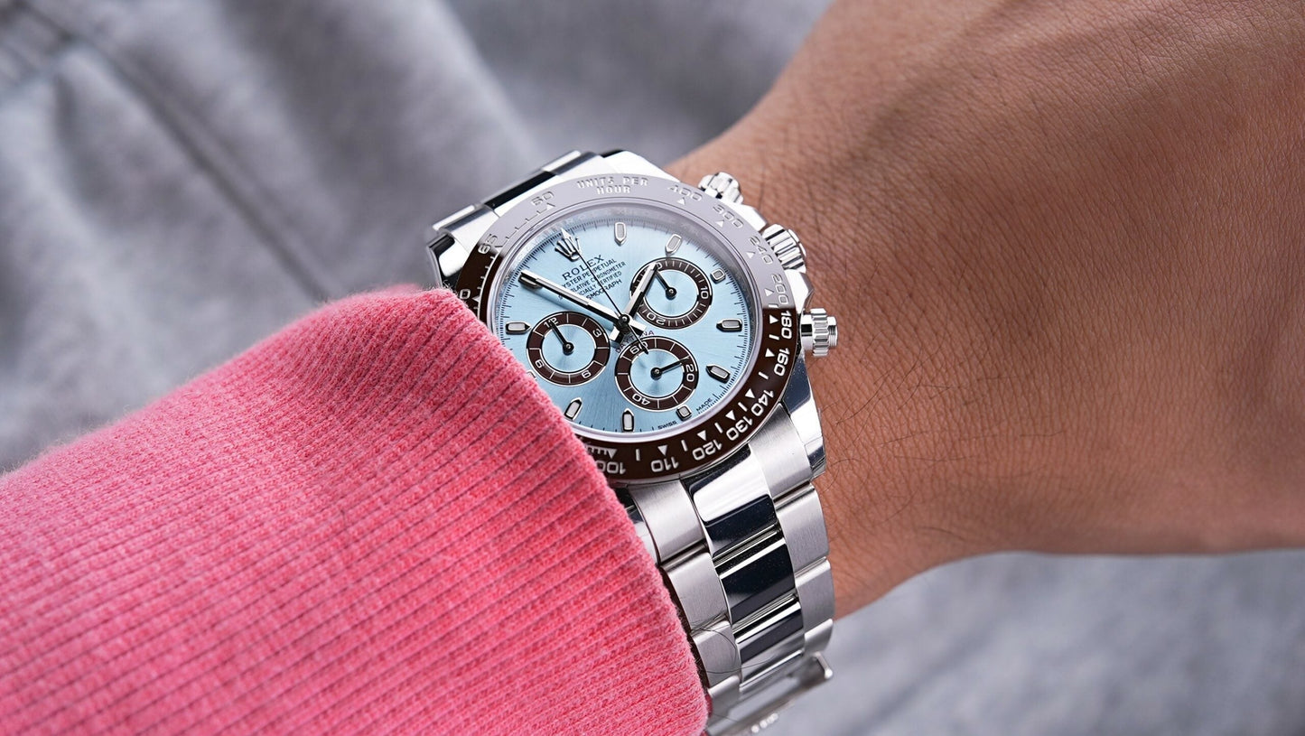 Rolex Daytona Metal Bracelet Men's Watch (Ref. 102)