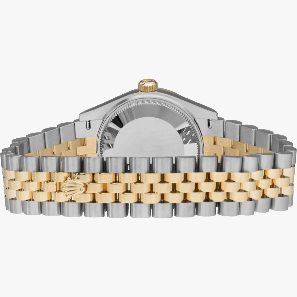 Rolex Datejust Mirror Original Silver Dial 31 mm Metal Bracelet Women's Watch (Ref. 127)