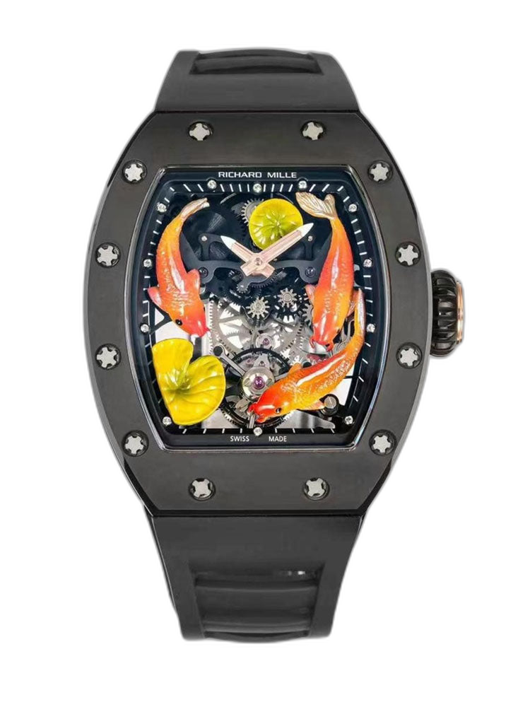 Richard Mille RM S10 Koi Tourbillon Replica Watch Limited Edition