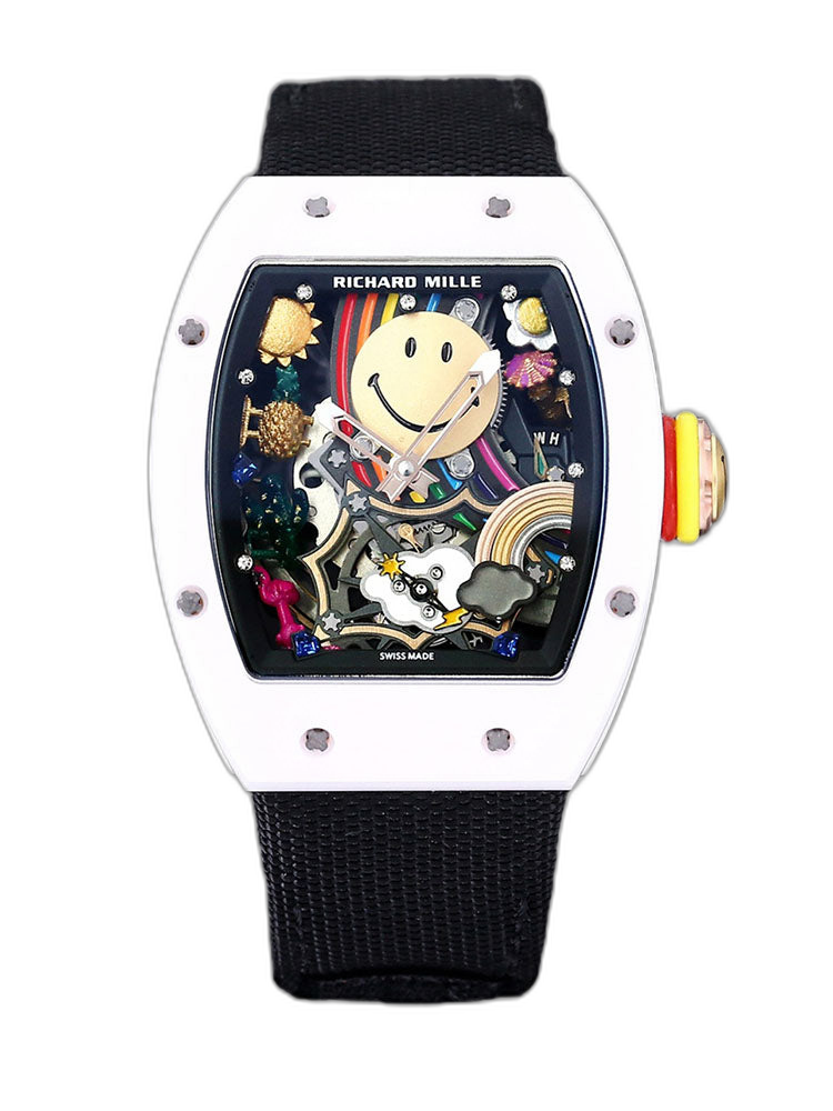 Richard Mille RM088 Tourbillon Smiley Replica - 43mm Swiss Automatic Movement
