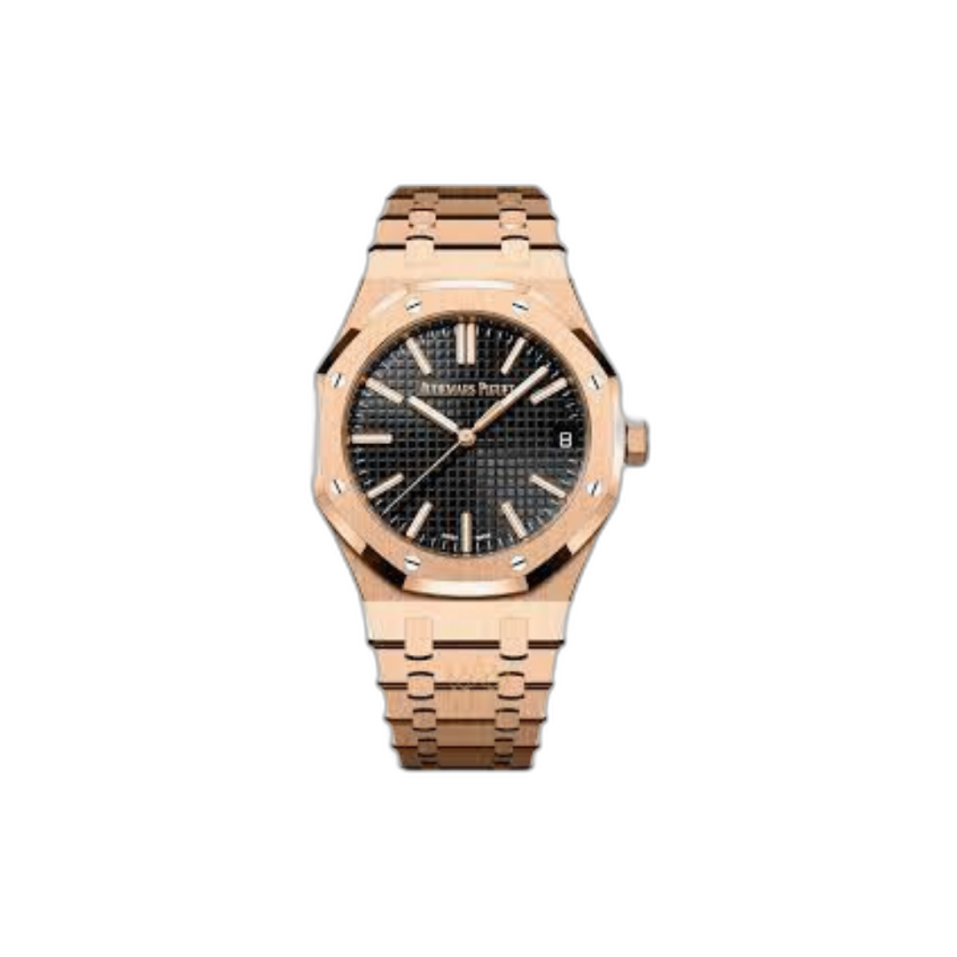 Audemars Piguet Royal Oak black Dial Automatic rose gold