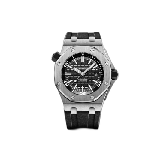 Audemars Piguet Royal Oak Offshore Diver Black Dial Black Rubber