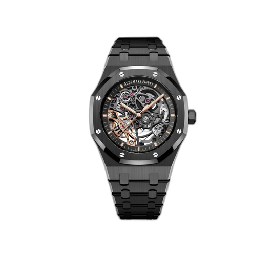 Audemars Piguet Royal Oak "Skeleton" full black