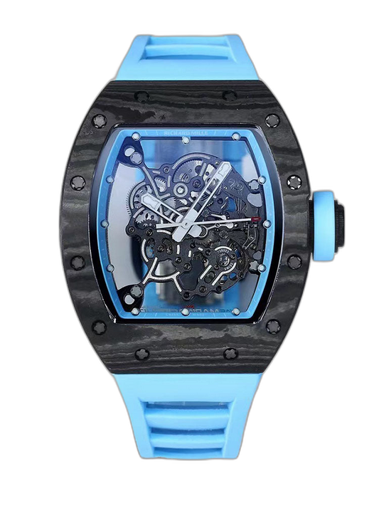 Replica Richard Mille RM 055 Carbon Fiber Men's Watch: A Masterpiece of Innovation, Craftsmanship, and Modern Elegance