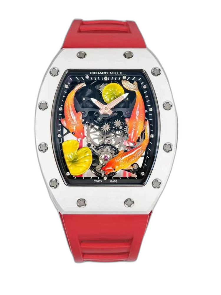 Best Swiss Replica RICHARD MILLE RM S10 Koi Tourbillon Watch – AAA Quality Super Clone