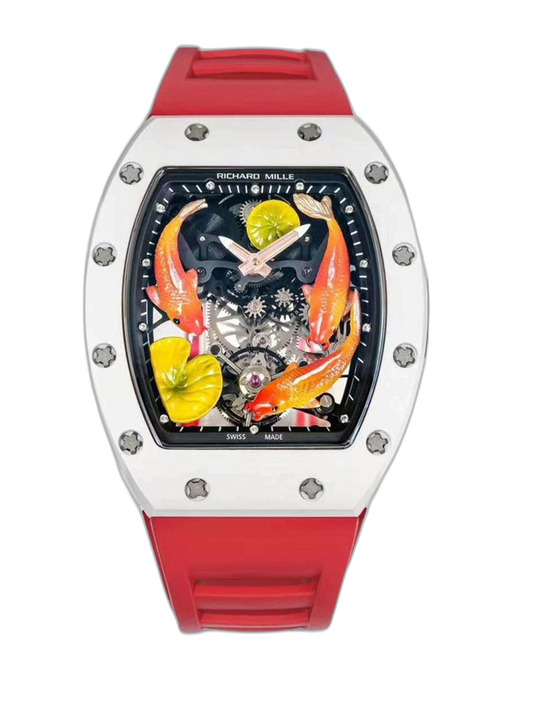 Best Swiss Replica RICHARD MILLE RM S10 Koi Tourbillon Watch – AAA Quality Super Clone