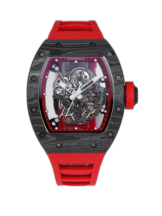 Richard Mille RM 055 NTPT Carbon Replica - Super Clone Swiss Movement Skeleton