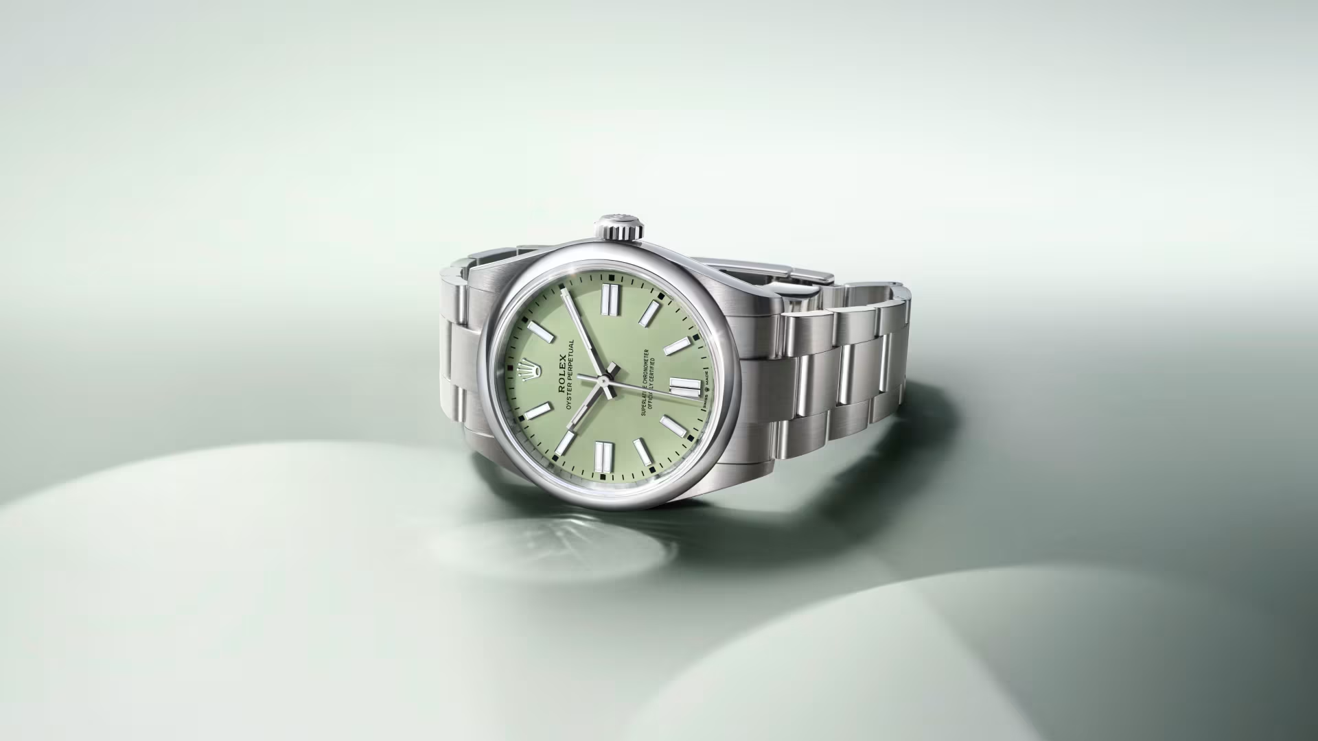 Rolex Perpetual 41 mm Metal Bracelet Men's Watch (Ref. 056)