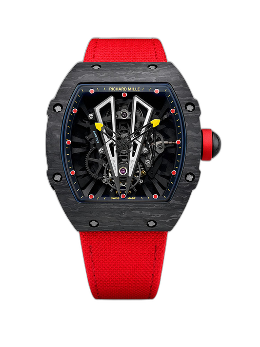 Richard Mille RM 27-03 Rafael Nadal Super Clone Tourbillon Watch – Ultra Light Carbon TPT Red Bull Design