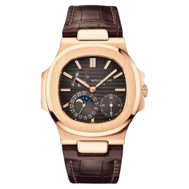 Patek Philippe Aquanaut 41 mm Brown Strap Men's Watch