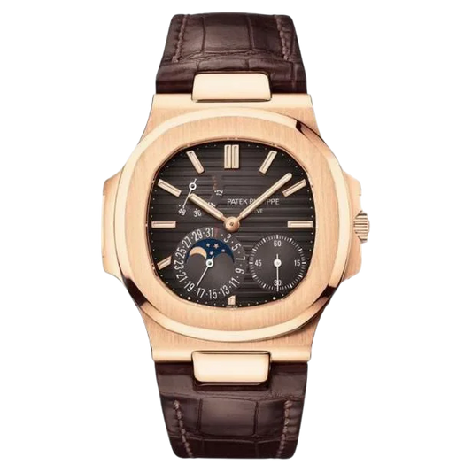 Patek Philippe Aquanaut 41 mm Brown Strap Men's Watch