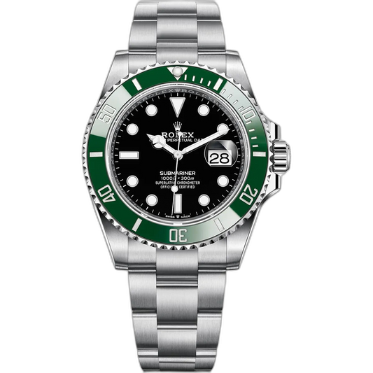 Rolex Submariner Black Dial 41 mm Metal Bracelet Men's Watch (Ref. 071)