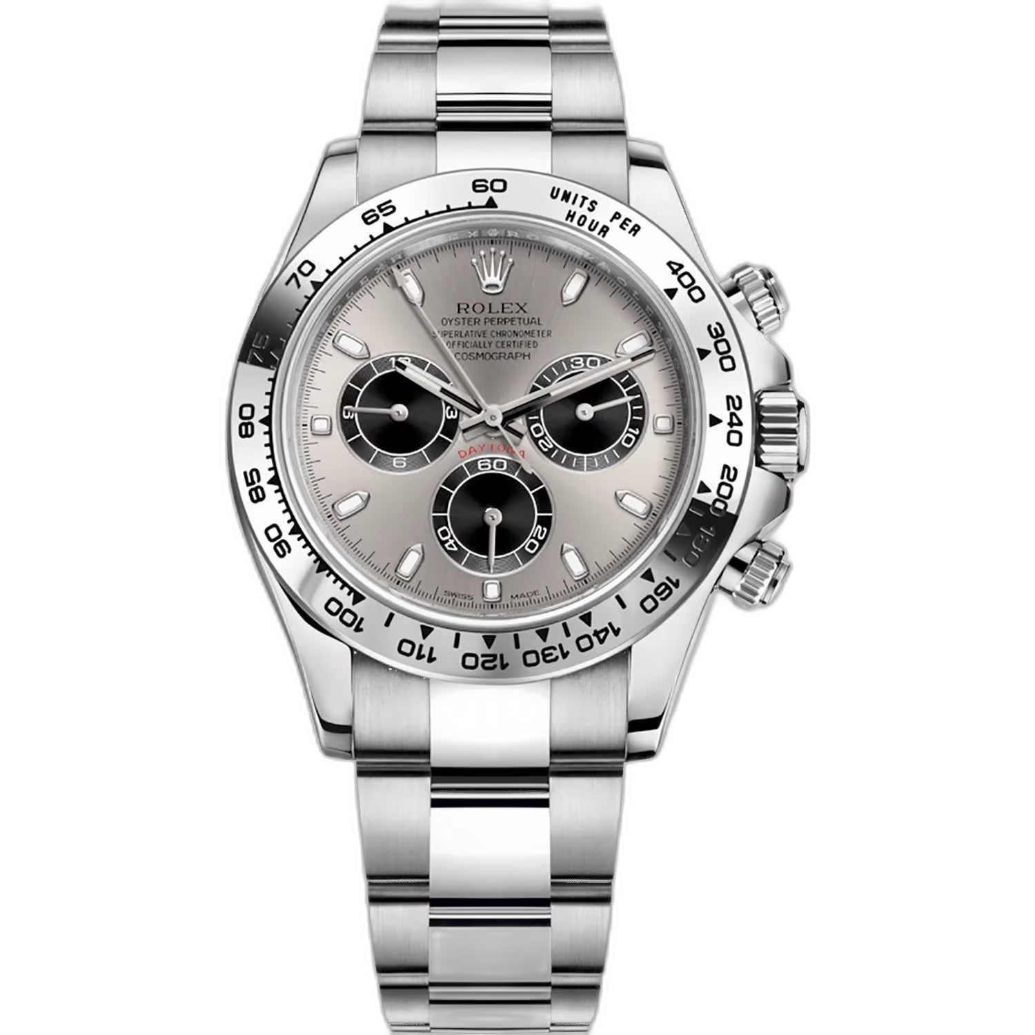 Rolex Daytona Metal Bracelet Men's Watch (Ref. 100)