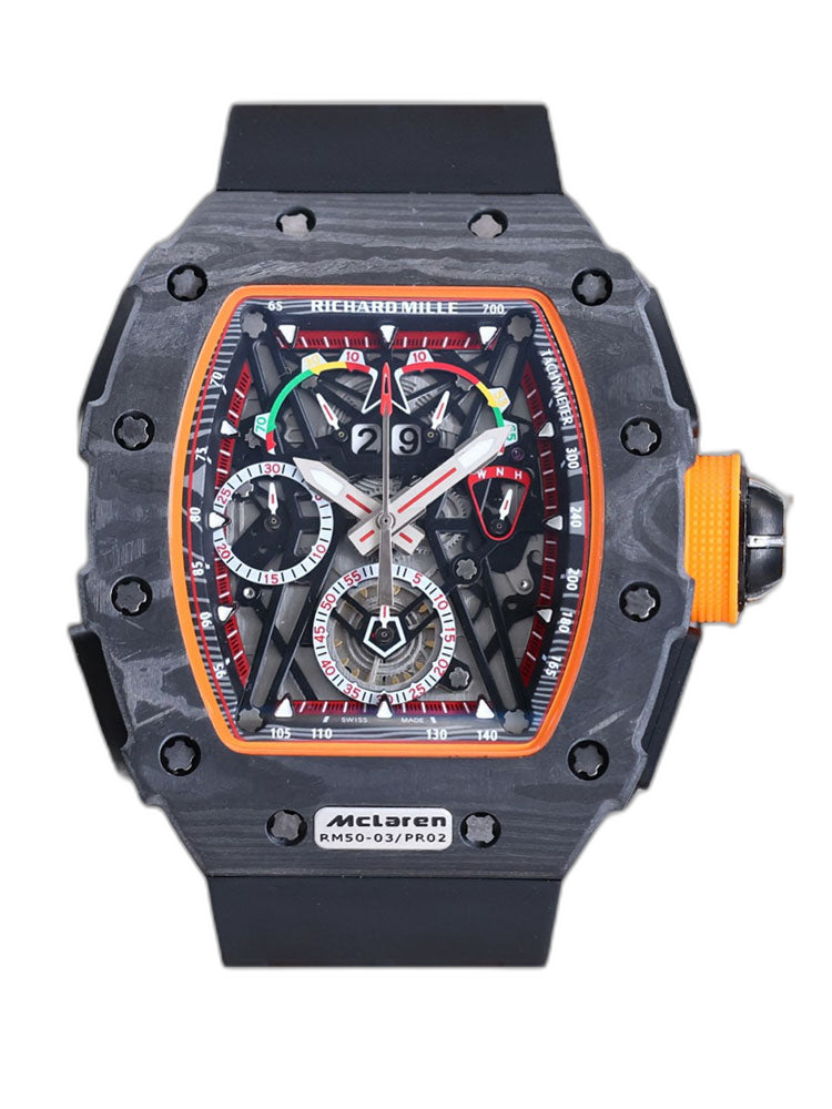 Super Clone Richard Mille RM50-03 McLaren F1 Tourbillon Men's Watch Replica