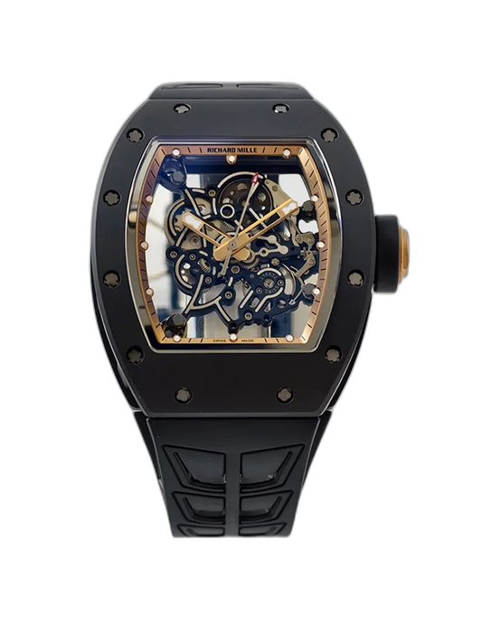 UMI Richard Mille RM 055 Bubba Watson Ceramics 1:1 Skeleton Dial RMUL2 Movement Replica Watch