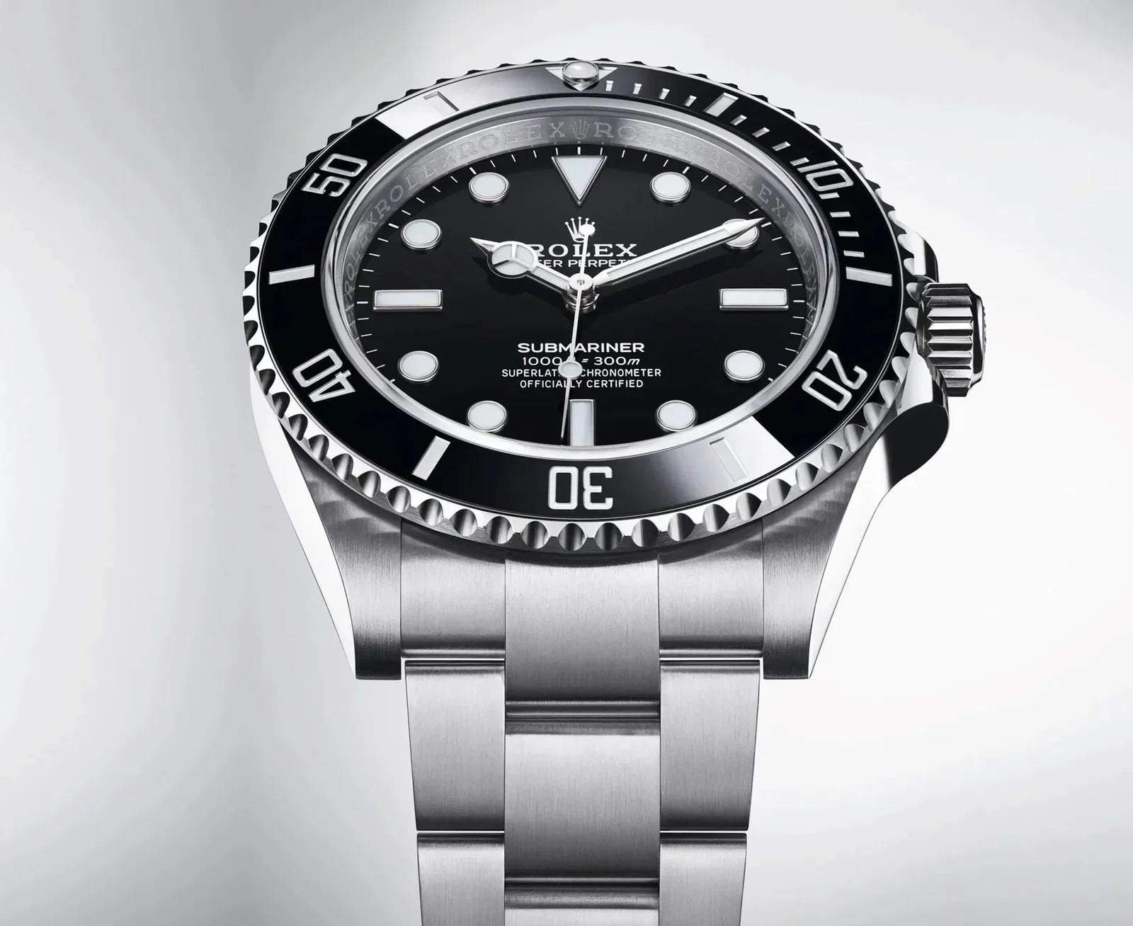 Rolex Submariner Black Dial 41 mm Metal Bracelet Watch