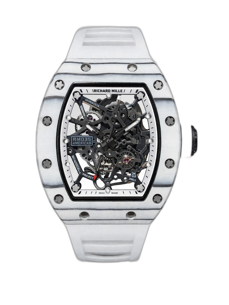 Richard Mille RM 035 Rafael Nadal Americas Full Skeleton Automatic Swiss Movement Replica Watch