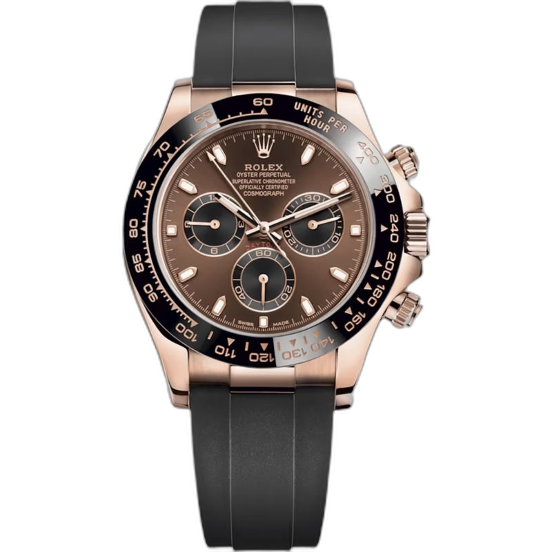 Rolex Daytona Rubber Brown Dial 42 mm Men's Watch (Ref. 012)
