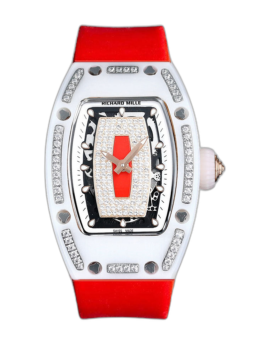 Replica Richard Mille RM07-01 Super Clone Watch with Ceramic & Diamond Design