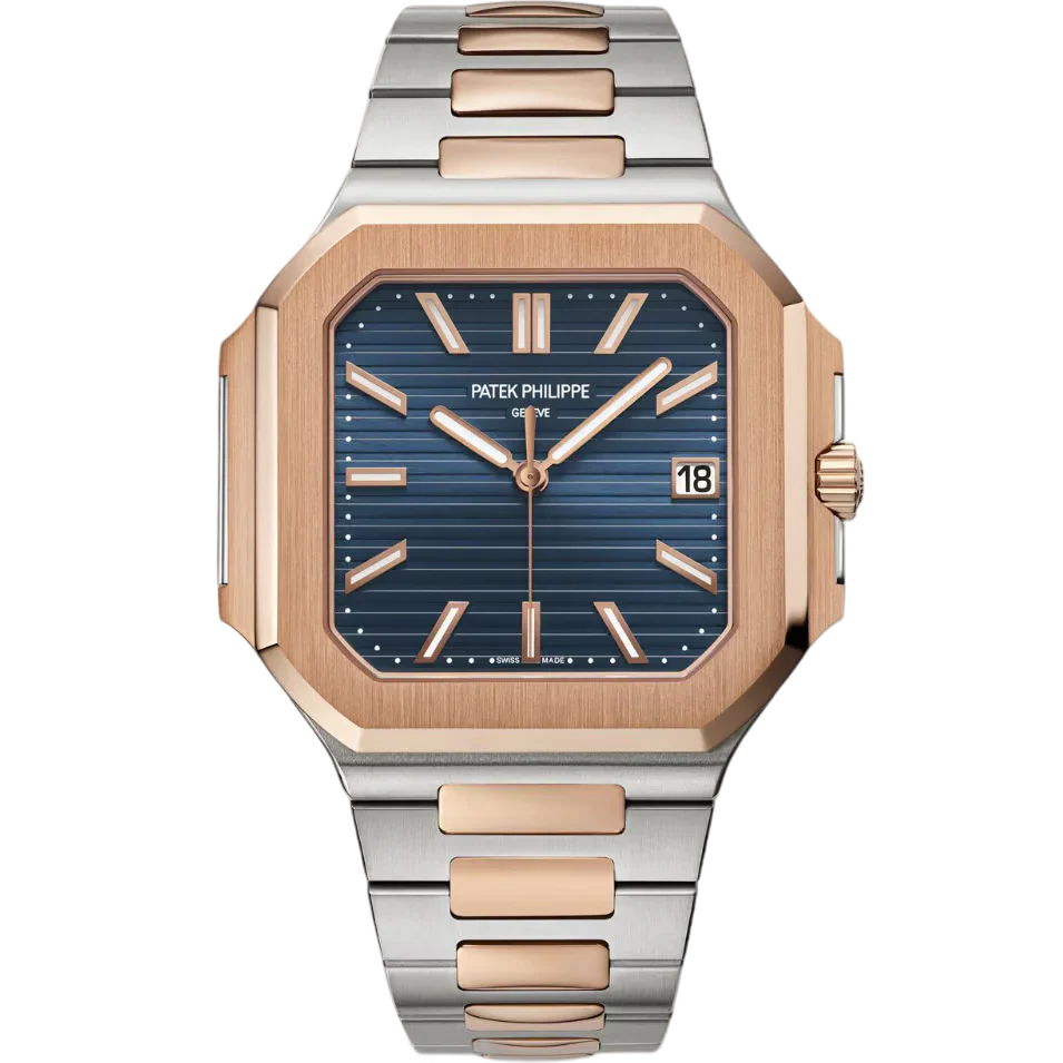 Patek Philippe Blue Dial 45 mm Bracelet Men's Watch (Ref. V2)