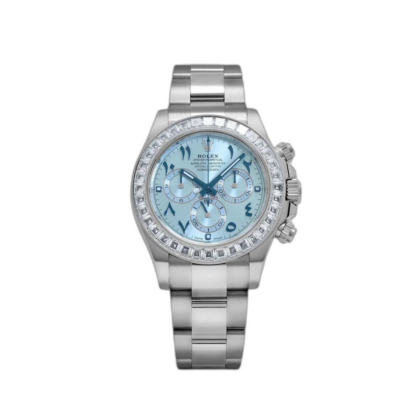 Rolex Daytona Metal Bracelet Men's Watch (Ref. 024)