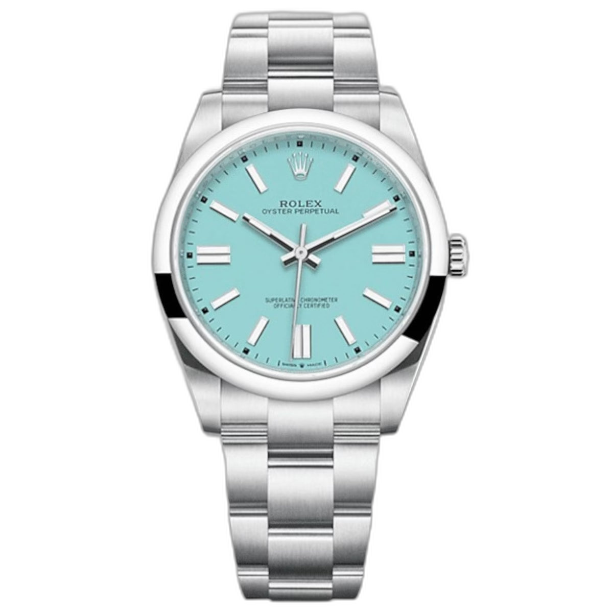 Rolex Perpetual 41 mm Metal Bracelet Men's Watch (Ref. 061)