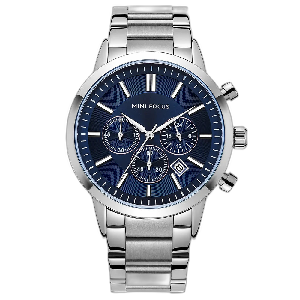 Mini Focus Men's Watch – MF0188G.02 Silver Blue