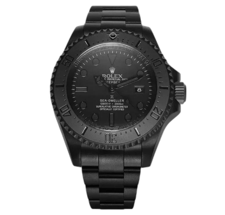 Rolex Deepsea Phantom Black 44 mm Metal Bracelet Men's Watch