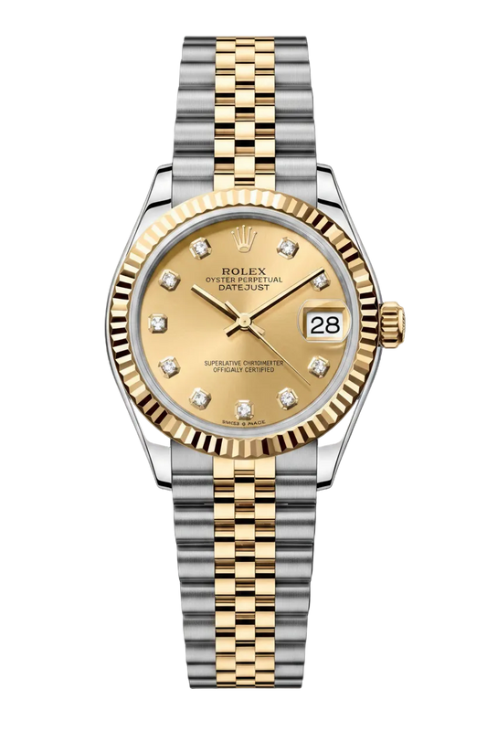 Rolex Datejust Mirror Original 31 mm Metal Bracelet Women's Watch