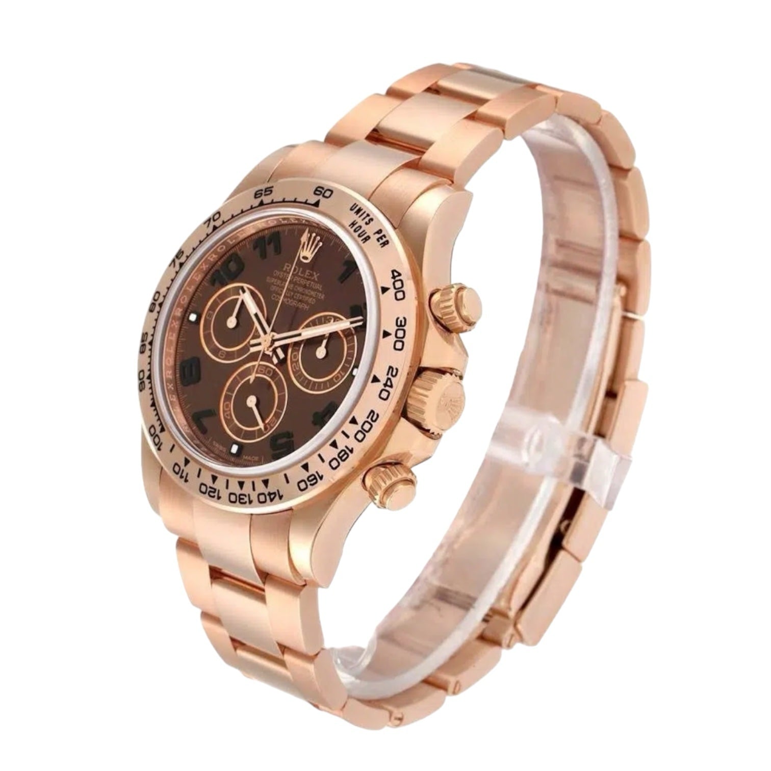 Rolex Daytona 44 mm Metal Bracelet Men's Watch (Ref. 096)