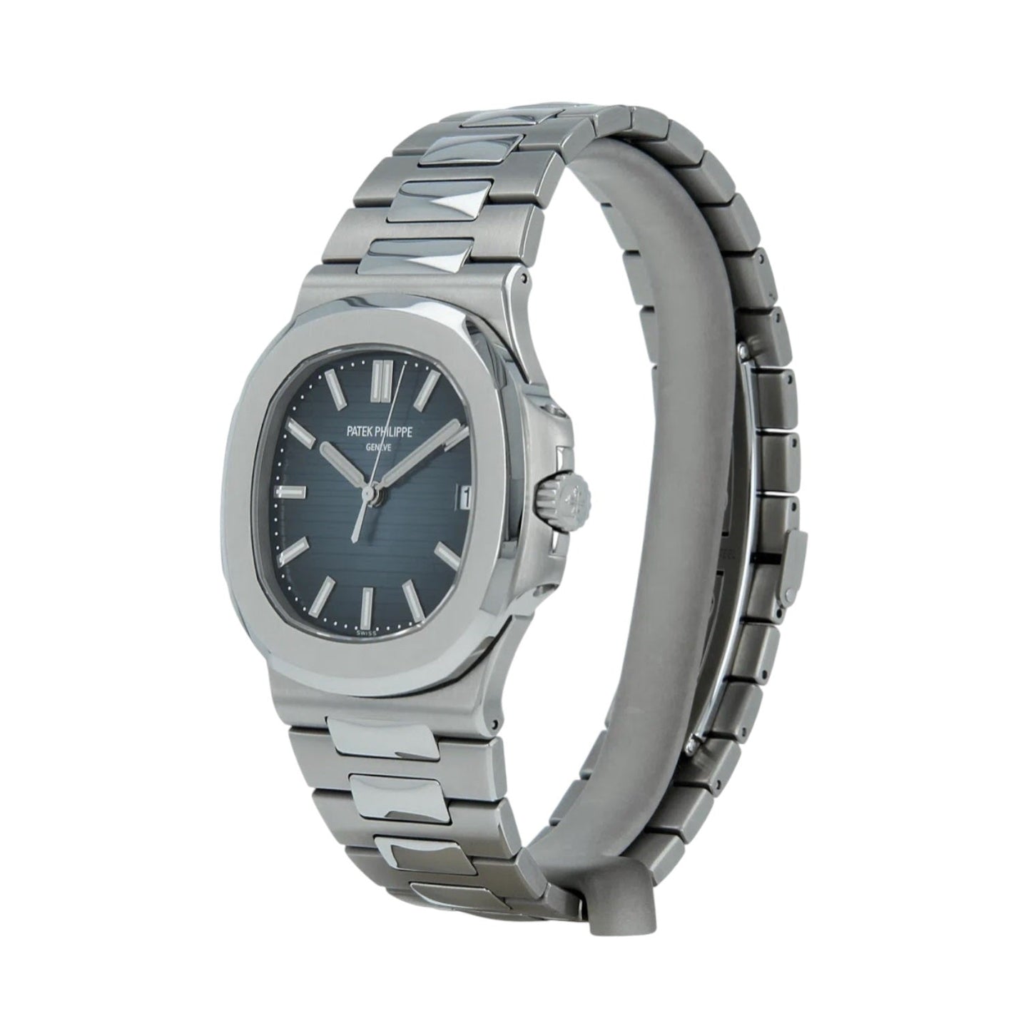 Patek Philippe Nautilus Blue Dial 41 mm Bracelet Men's Watch (Ref. V2)