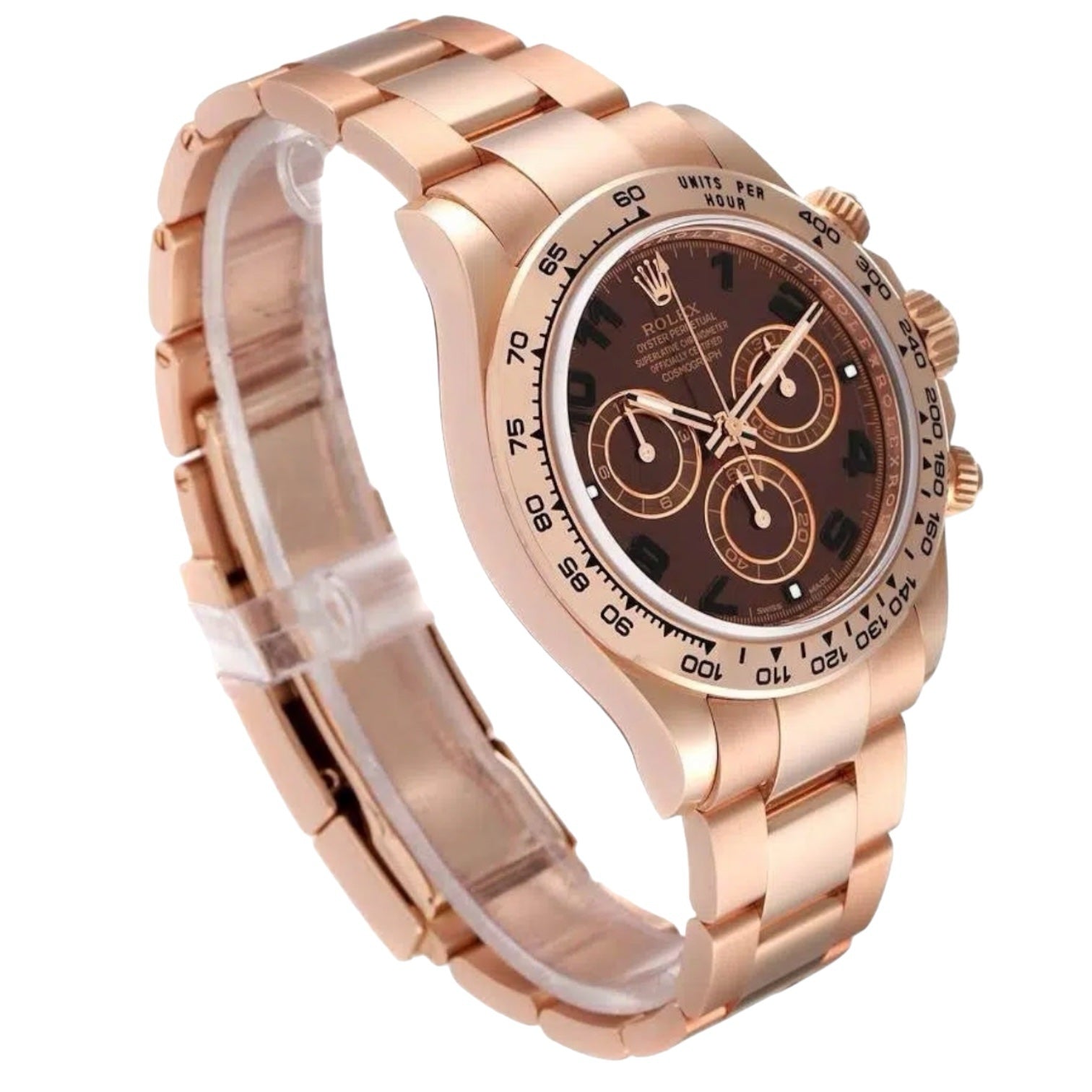 Rolex Daytona 44 mm Metal Bracelet Men's Watch (Ref. 096)